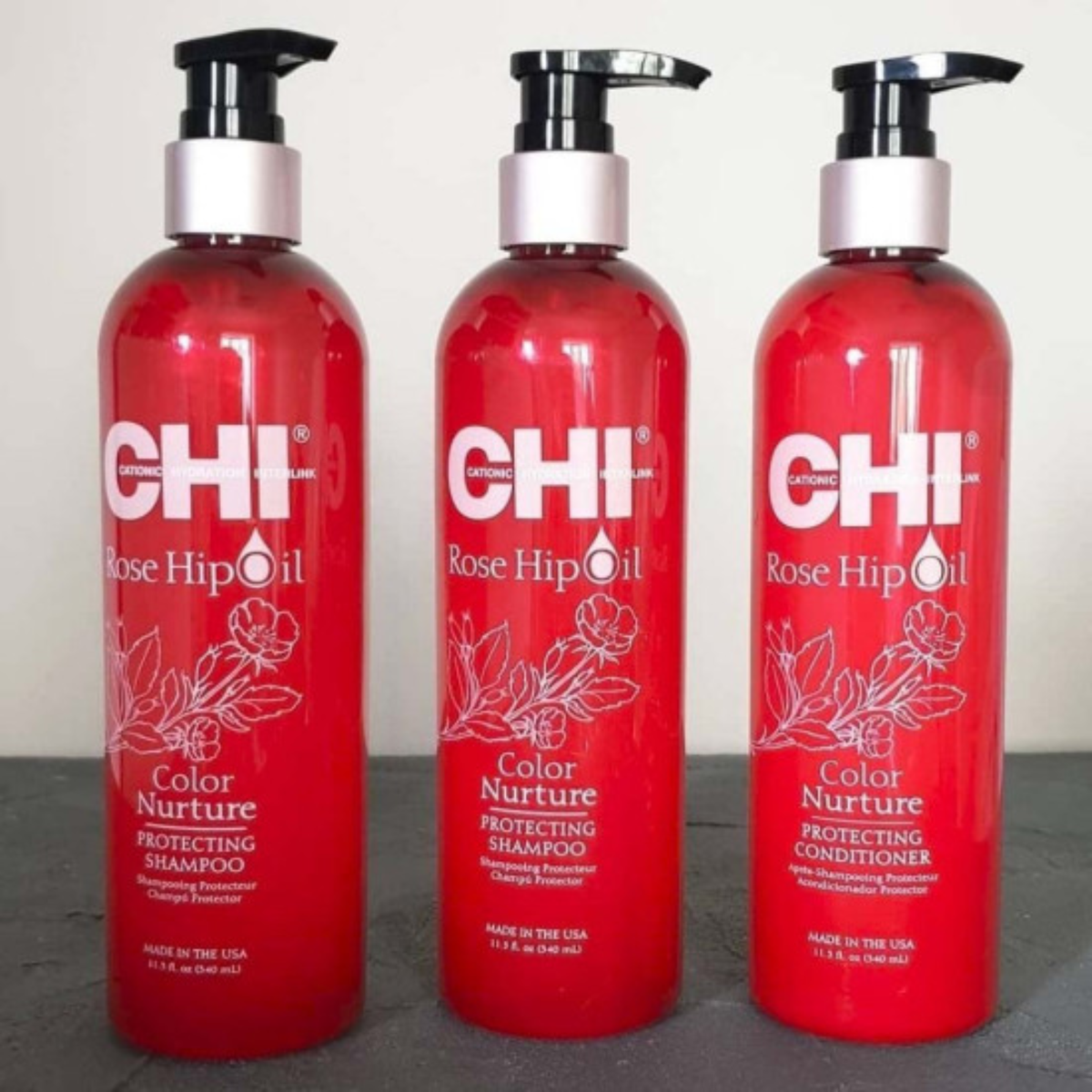 Кондиціонер захисний з маслом шипшини Chi Rose Hip Protecting 340 мл