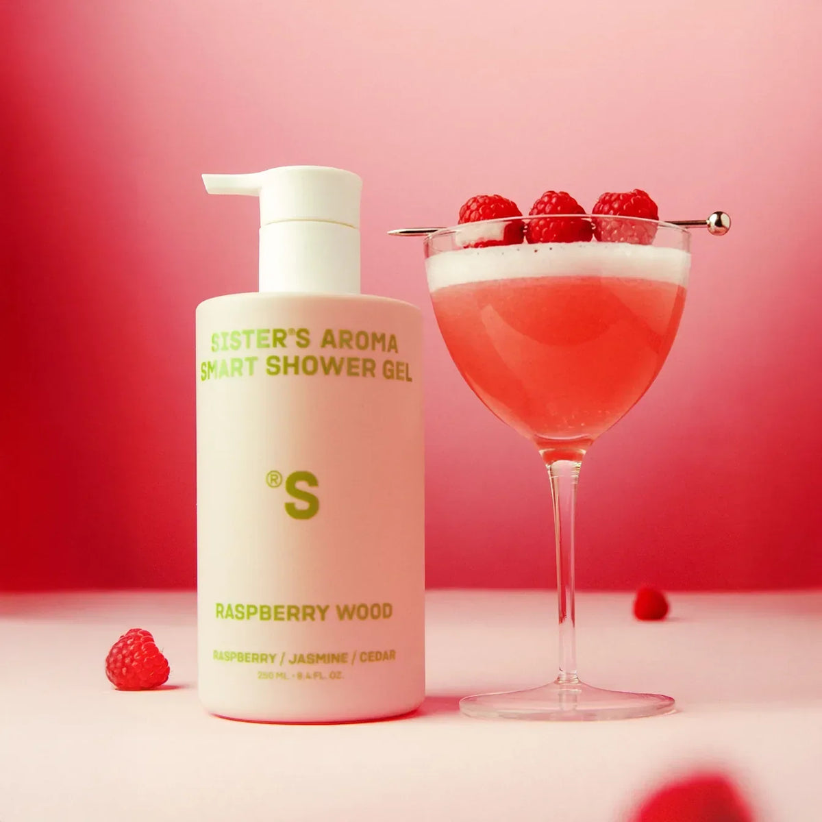 Гель для душу RASPBERRY WOOD Smart Sister's Aroma 250 мл