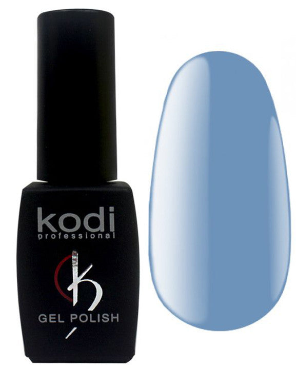 Гель-лак для нігтів Kodi Professional"Blue" №B130 Бузково-блакитний (емаль) 8 мл