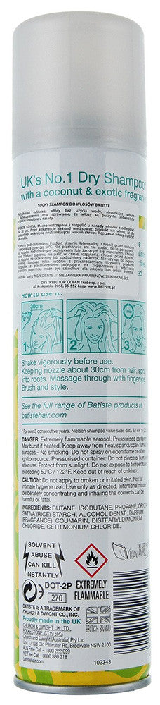 Сухий шампунь Tropical Batiste 200 мл