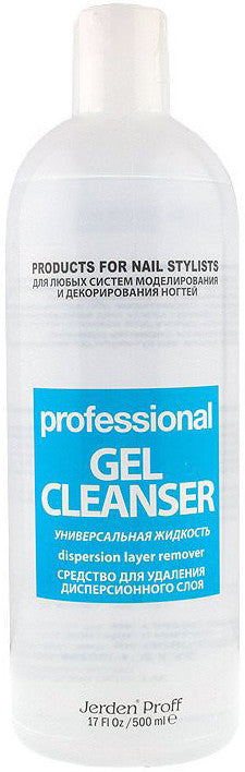 Засіб для видалення липкого шару Jerden Proff Gel Cleancer 500 мл