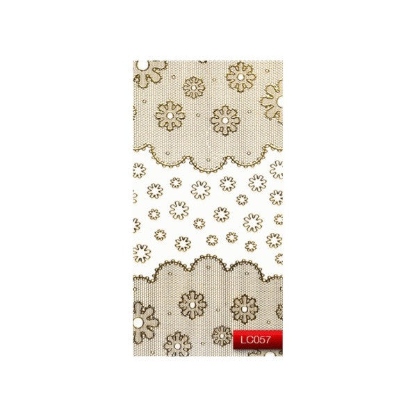 Наклейка для дизайну нігтів Kodi Professional"Gold" Nail Art Stickers LC057