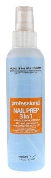 Очисник для нігтів 3 в 1 Jerden Proff Nail Prep 200 мл