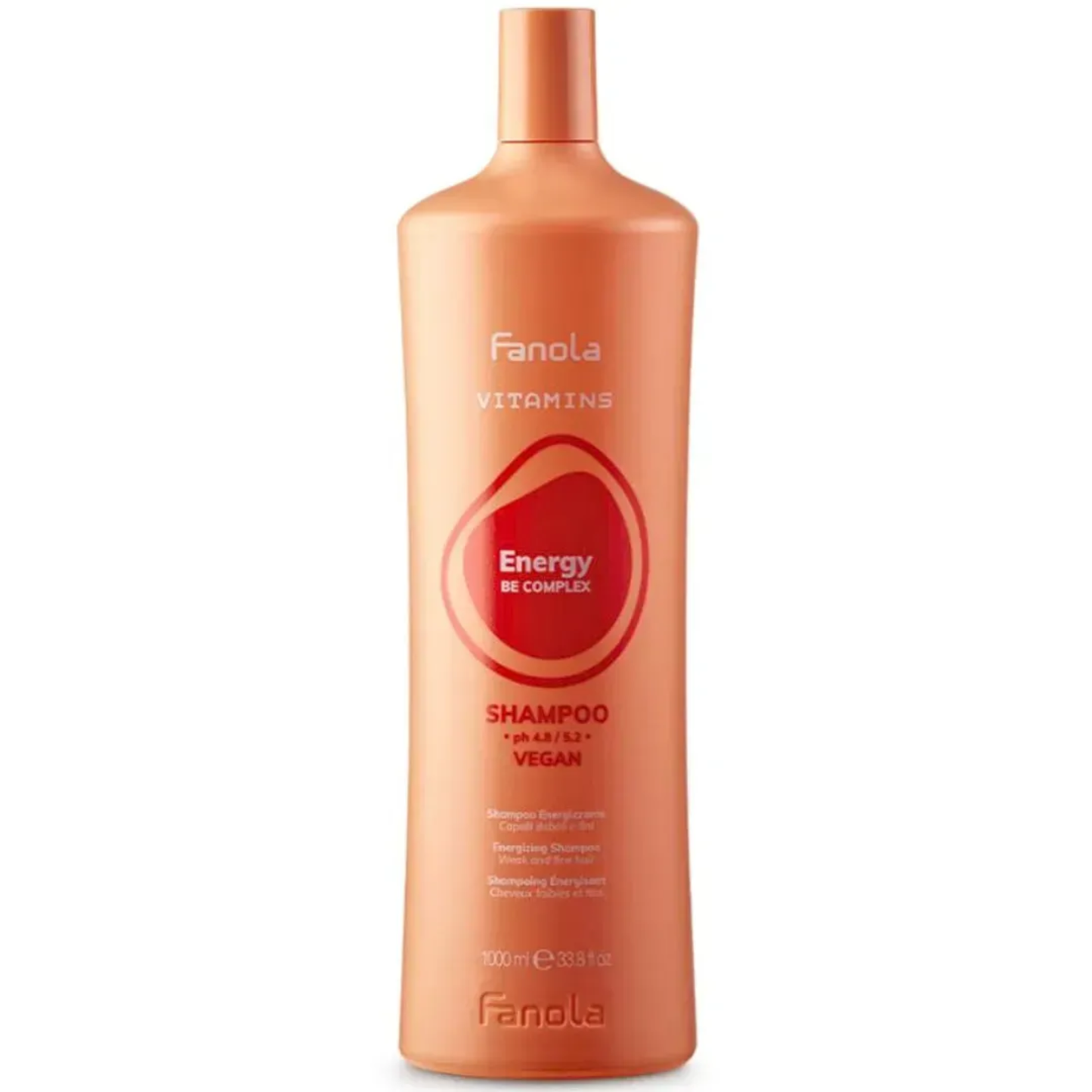 Шампунь проти випадіння волосся Fanola Vitamins Energy Shampoo, 1000 мл