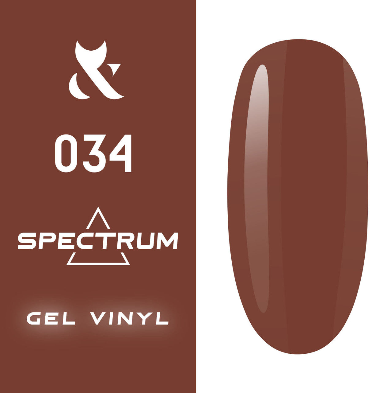 Гель - лак FOX для нігтів gold Spectrum №034 7 мл