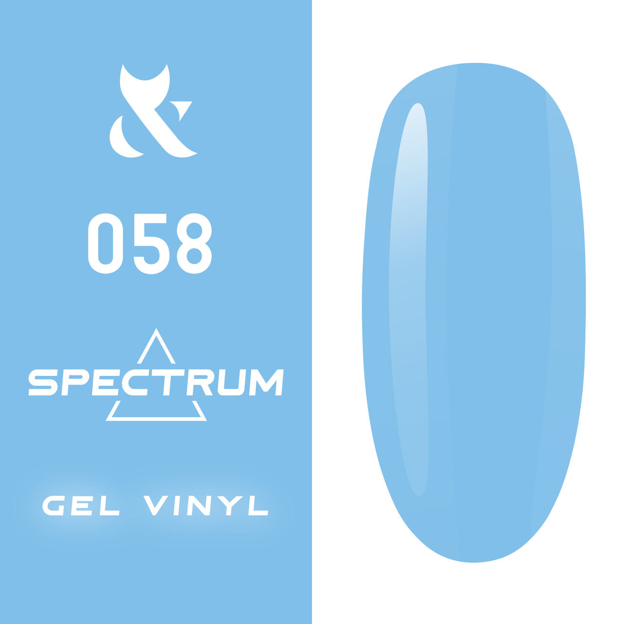 Гель - лак FOX для нігтів gold Spectrum №058 7 мл