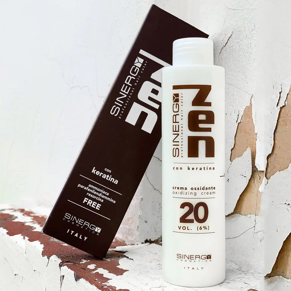 Крем-оксидант з кератином 6% ZEN Sinergy 150 мл