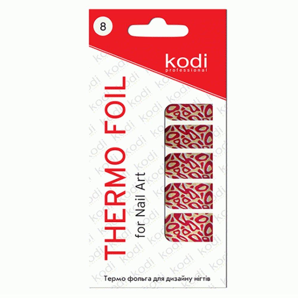 Термо фольга для дизайну нігтів Kodi Professional Thermo Foil №008