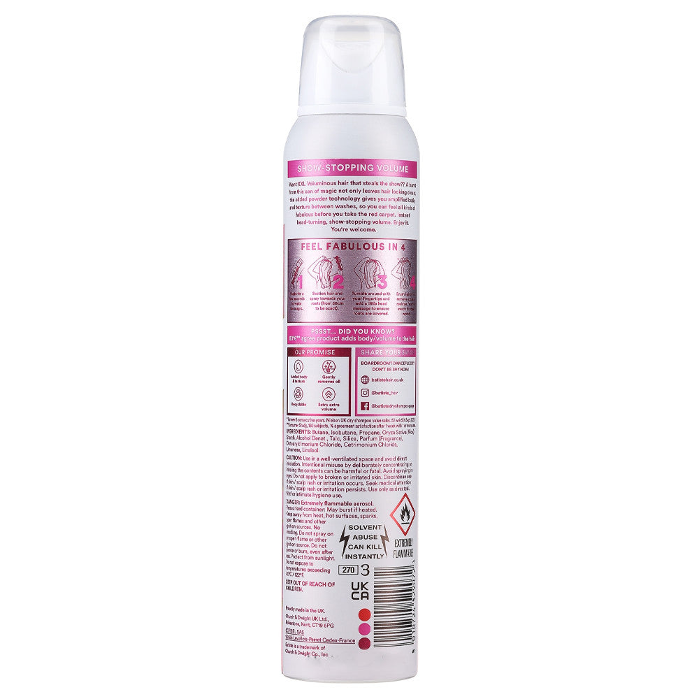 Сухий шампунь Batiste XXL Volume 200 мл