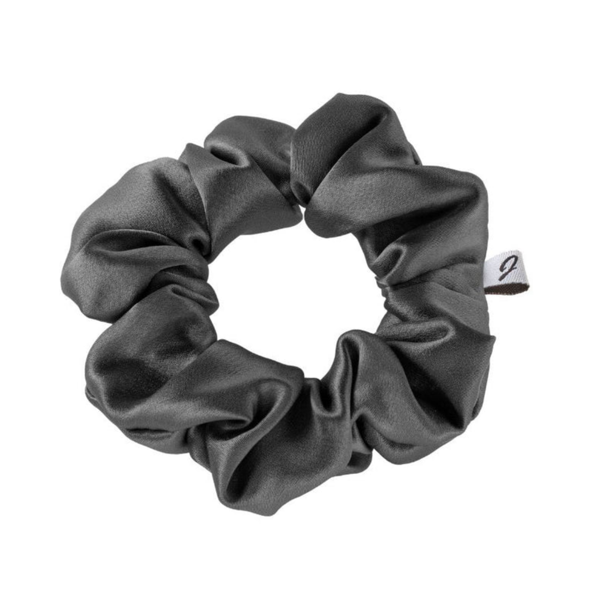 Резинка для волосся велика чорна Elastic Scrunchie Janeke