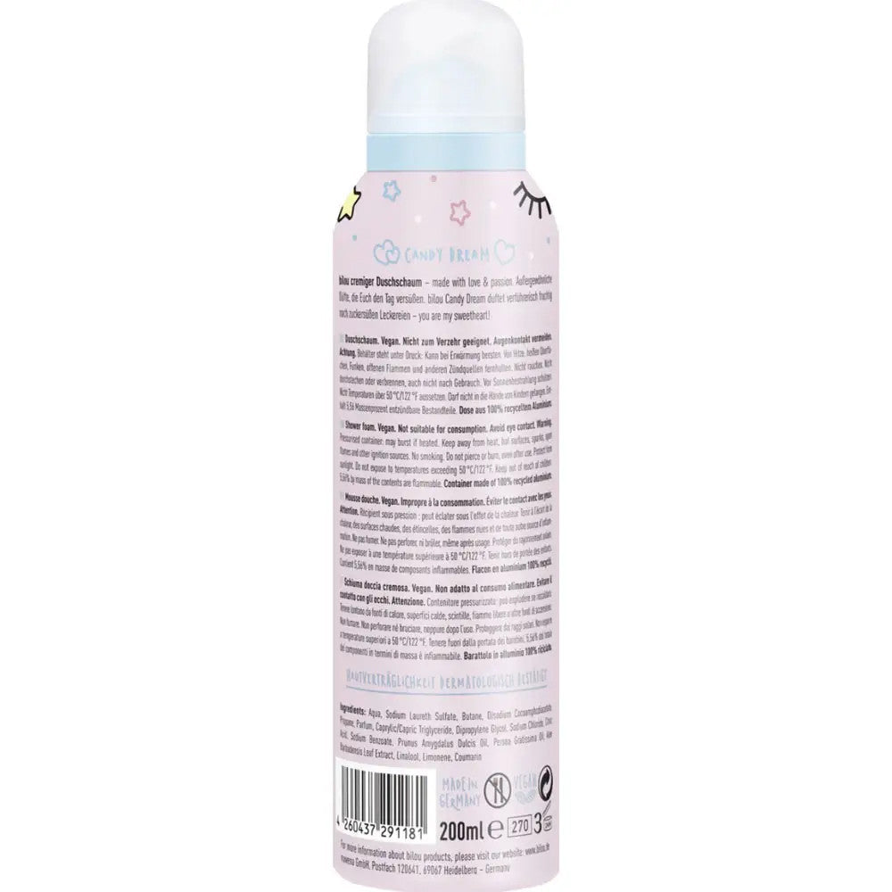 Пінка для душу Bilou Shower Foam Candy Dream, 200 мл