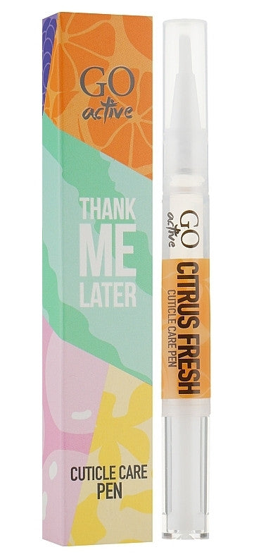 Олія для кутикули в ручці Go Active Cuticle Oil Citrus Fresh, 2.5мл
