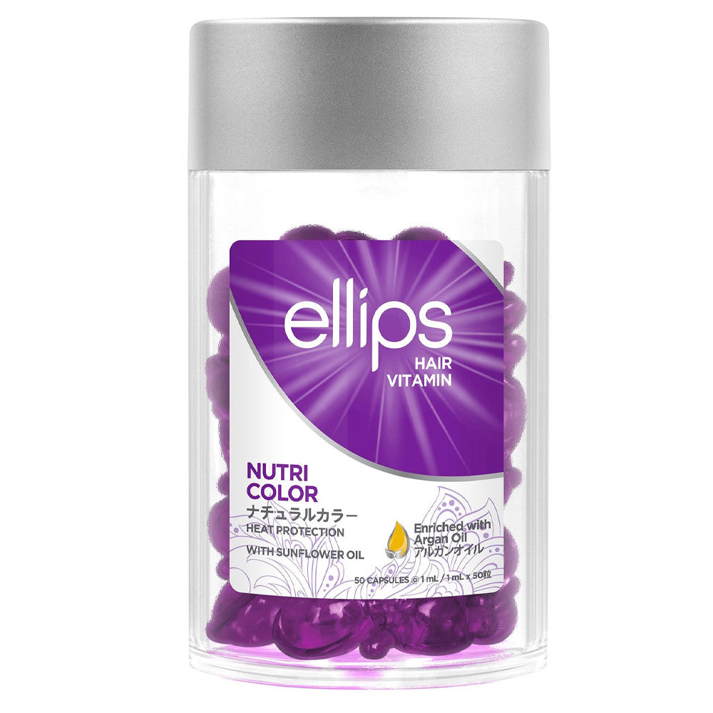 Вітаміни для волосся Сяйво кольору Ellips Hair Vitamin Nutri Color, 50x1 мл