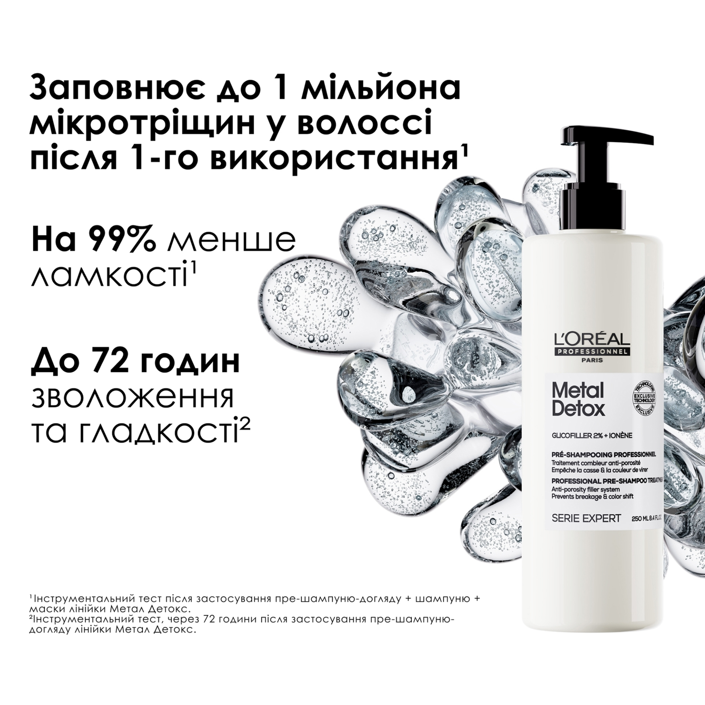 Пре-шампунь для фарбованого та пошкодженого волосся Metal Detox L'Oreal Professionnel 250 мл