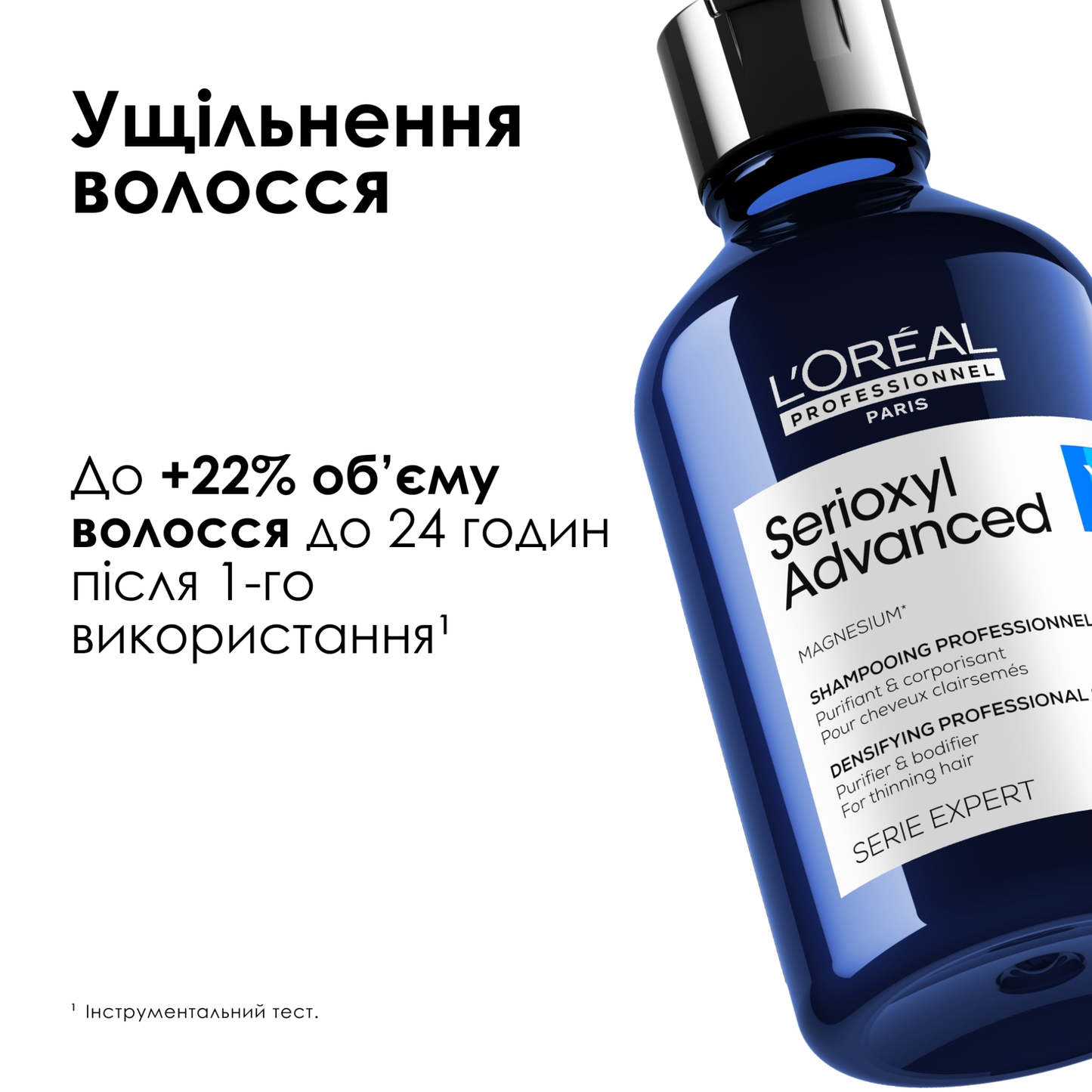 Шампунь для зміцнення тонкого волосся Serioxyl Advanced L'Oreal Professionnel 300 мл