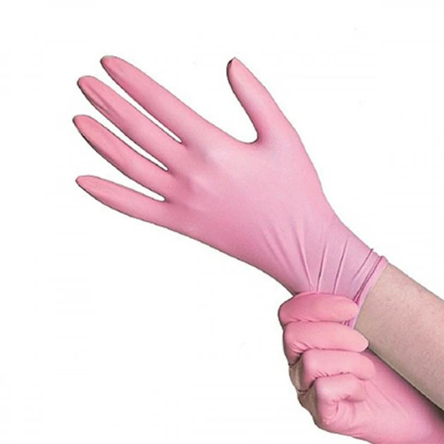 Рукавички нітрілові (рожеві) SafeTouch Extend Pink MEDICOM 3,8 г 100шт S