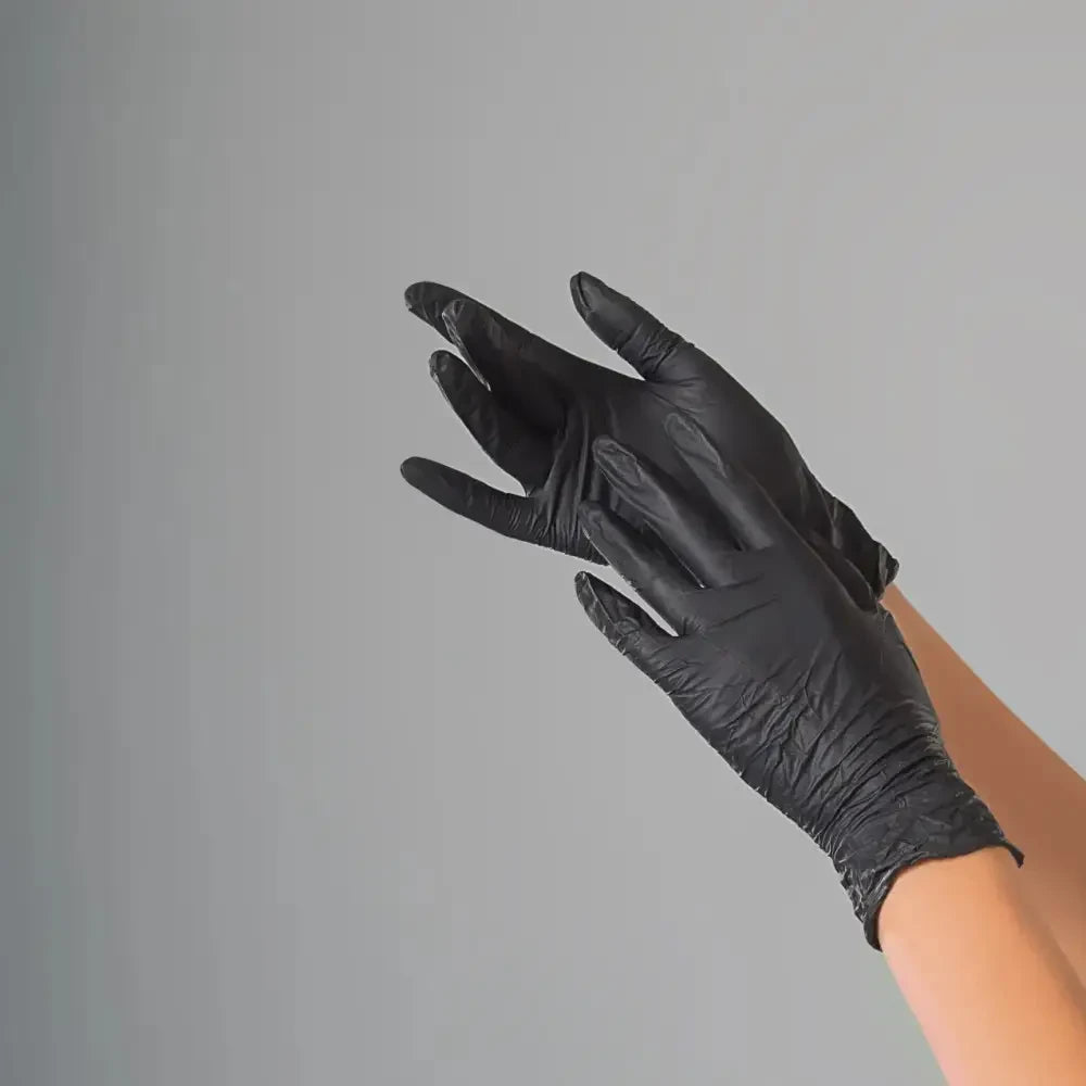 Рукавички нітрілові (чорні) SafeTouch Advanced Black MEDICOM 3,5 г 100шт XL