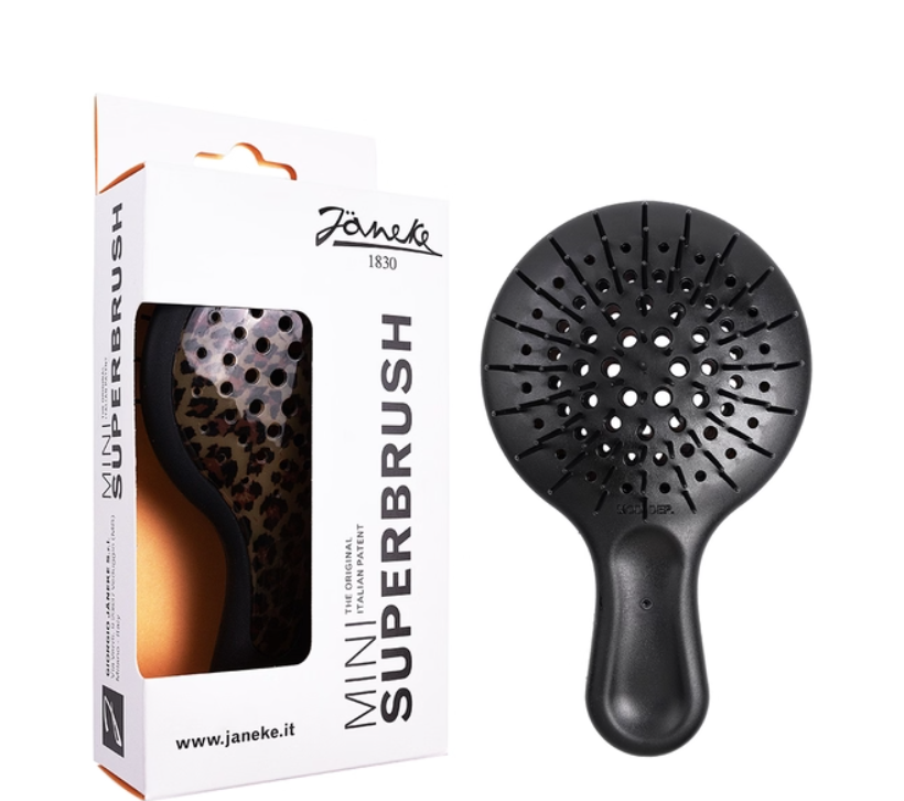 Щітка Janeke Superbrush mini леопардова