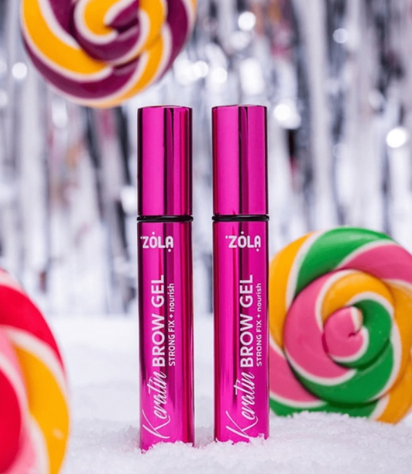Гель для брів Keratin Brow Gel Strong Fix+Nourish ZOLA 5 мл