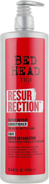 Кондиціонер для слабкого, ламкого, пошкодженого волосся Tigi Bed Head Resurrection Super Repair Conditioner, 970 мл
