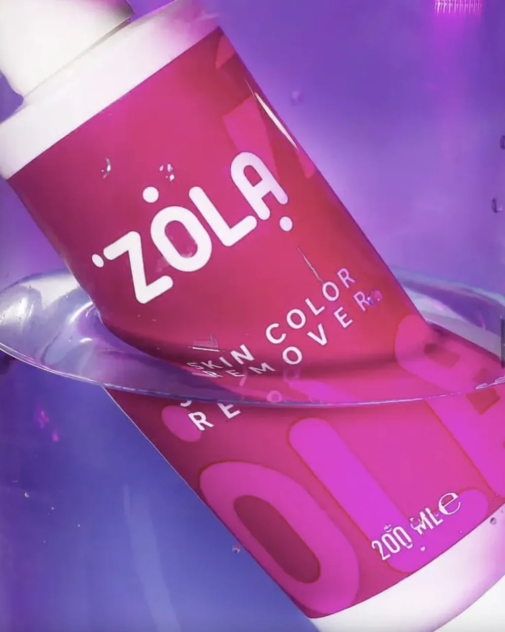 Ремувер для фарби Skin Color Remover ZOLA 200 мл