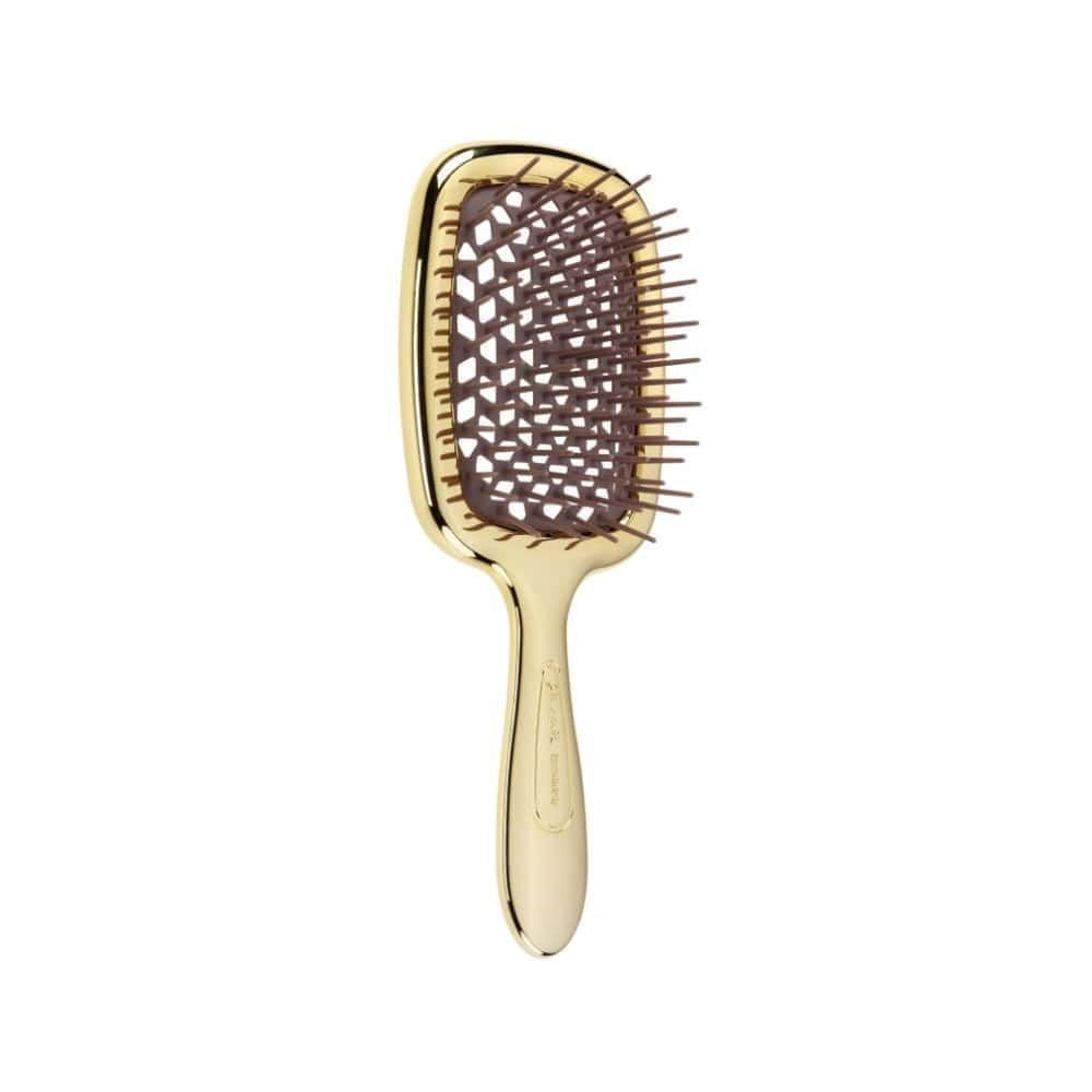 Щітка Janeke Superbrush золотисто-чорна