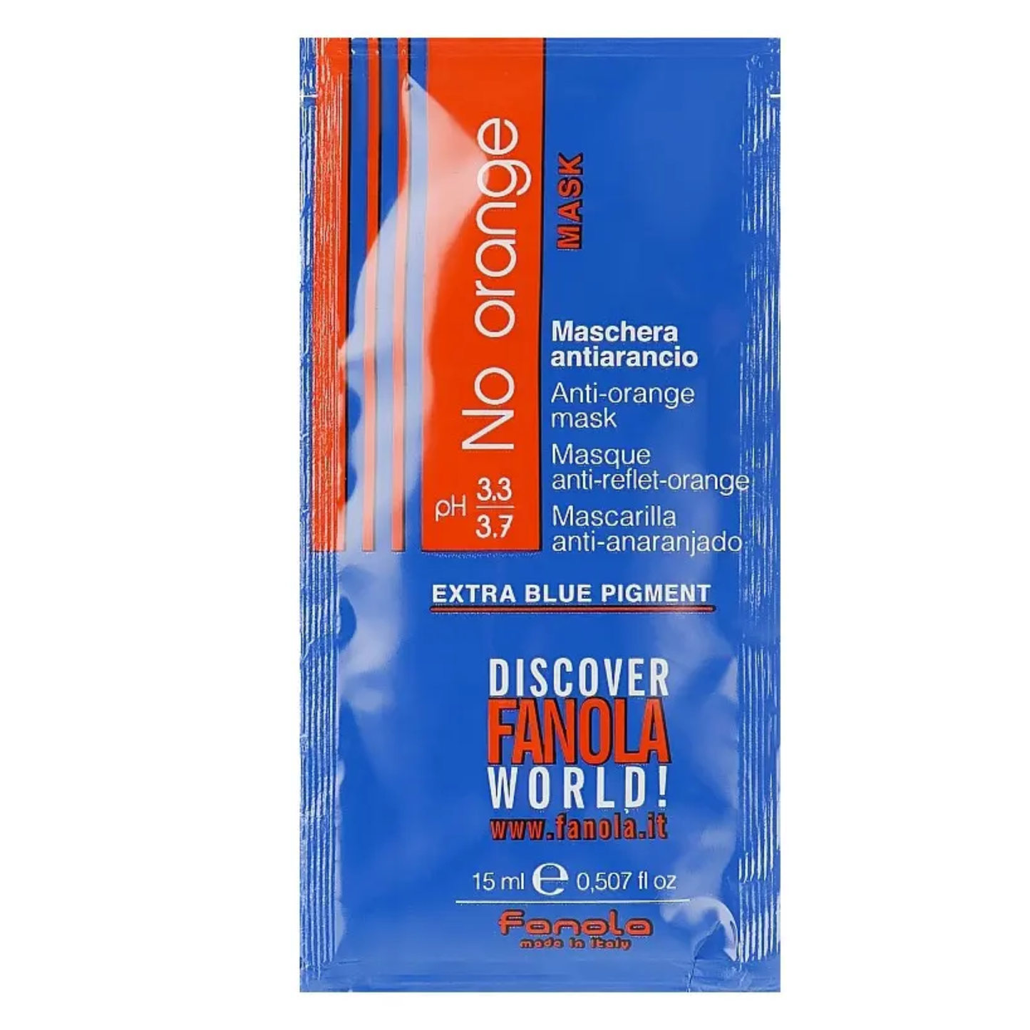 Пробник Маска антиоранжева Fanola No Orange Mask, 15 мл