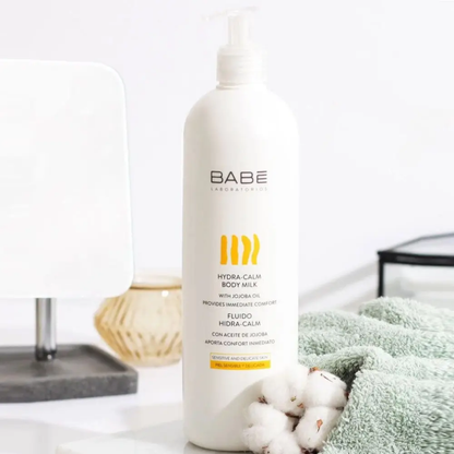 Зволожуюче молочко для тіла з олією жожоба Babe Laboratorios Hydra-Calm Body Milk, 500 мл