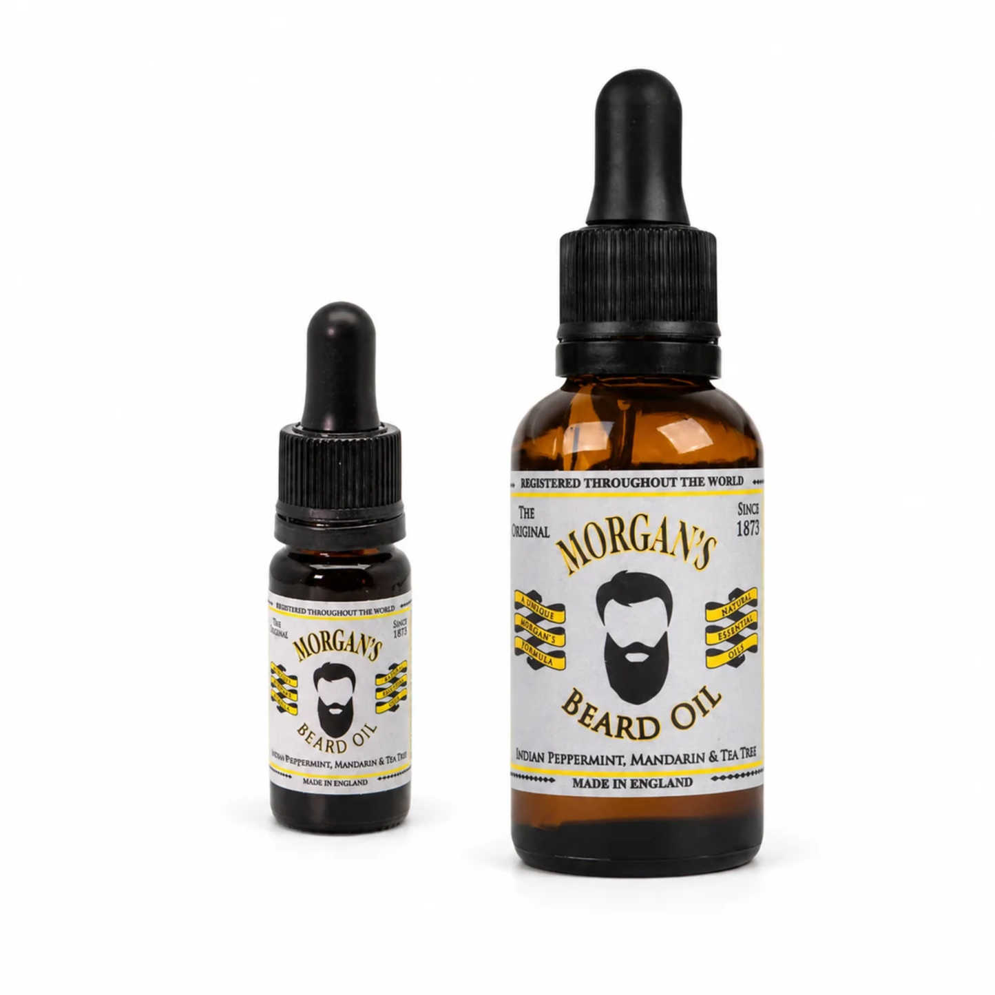 Олія для бороди Beard Oil (Indian Peppermint, Mandarin,Tea Tree) Morgan's 10 мл