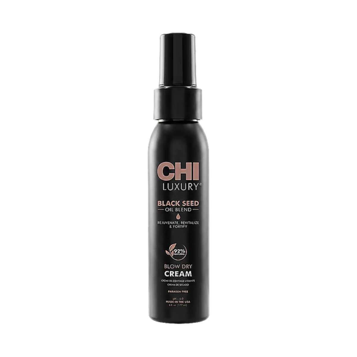 Розгладжуючий термо крем для волосся з олією чорного кмину Chi Luxury Black Seed Oil Blow Dry Cream, 177 мл