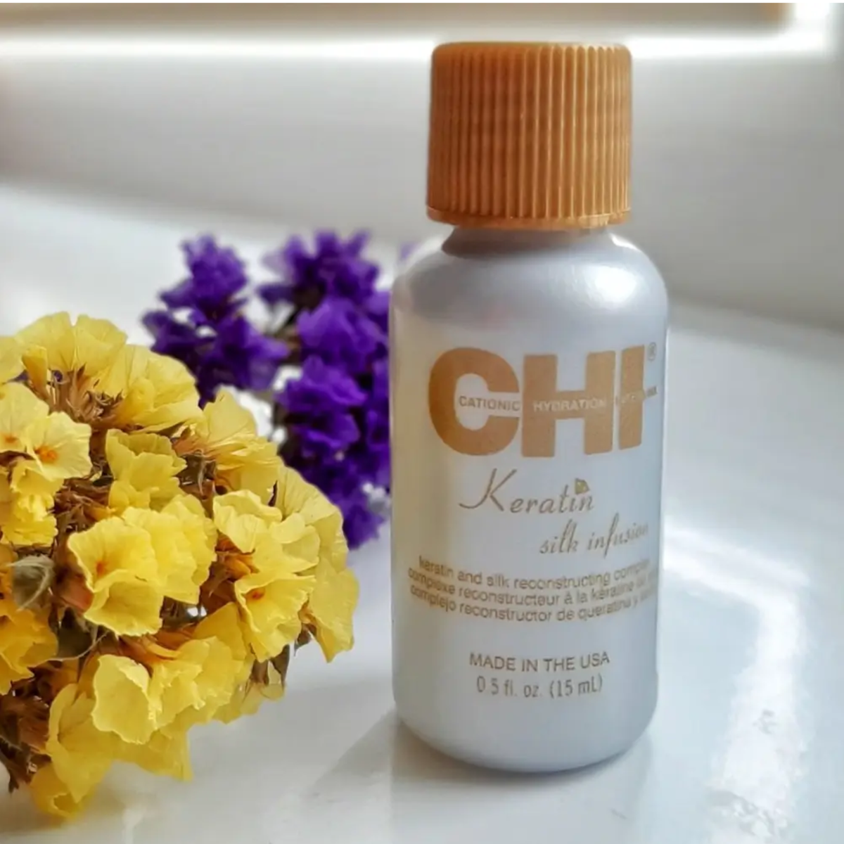 Олія натуральний шовк Chi Keratin Silk Infusion 15 мл