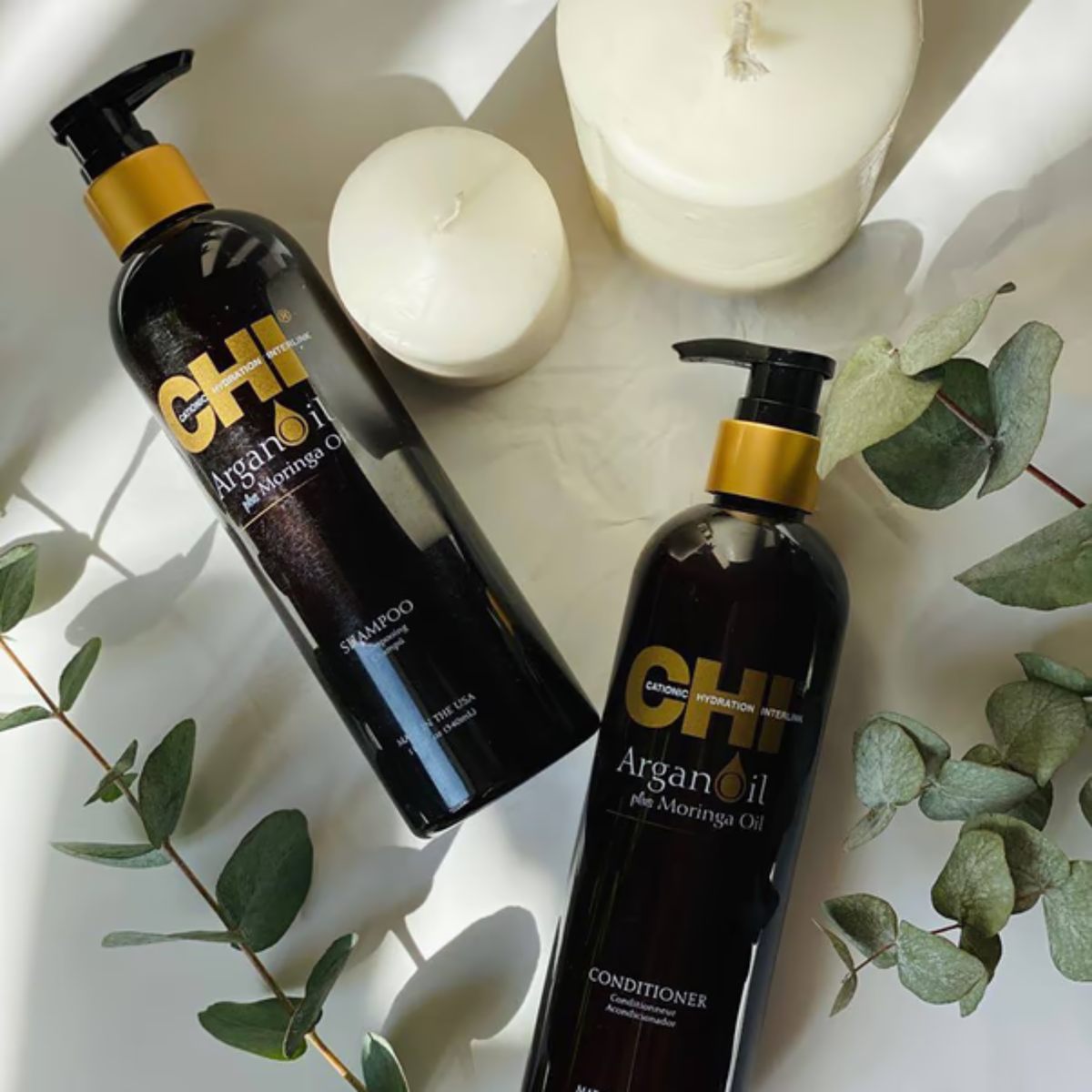 Шампунь живильний аргана Chi Argan Oil Shampoo 340 мл