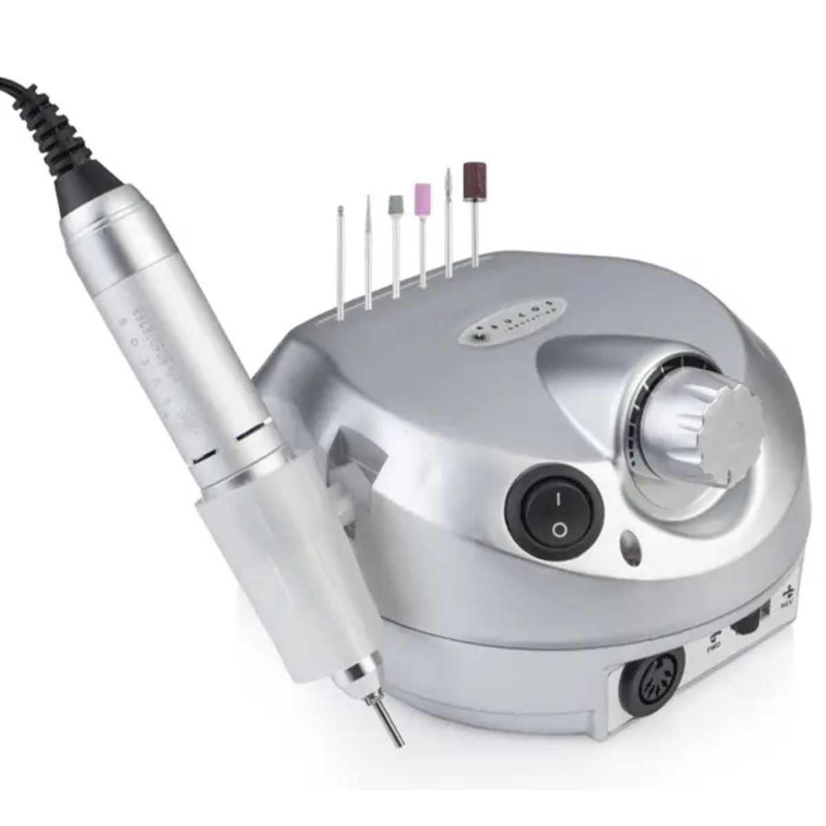 Фрезер Bucos Nail Drill ZS-601 Pro Silver (35000/45W) + 6 фрез укр. інструкція