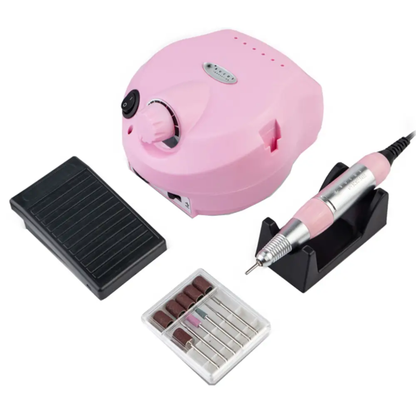 Фрезер Bucos Nail Drill ZS-601 Pro PINK  (35000/45W) + 6 фрез укр. інструкція
