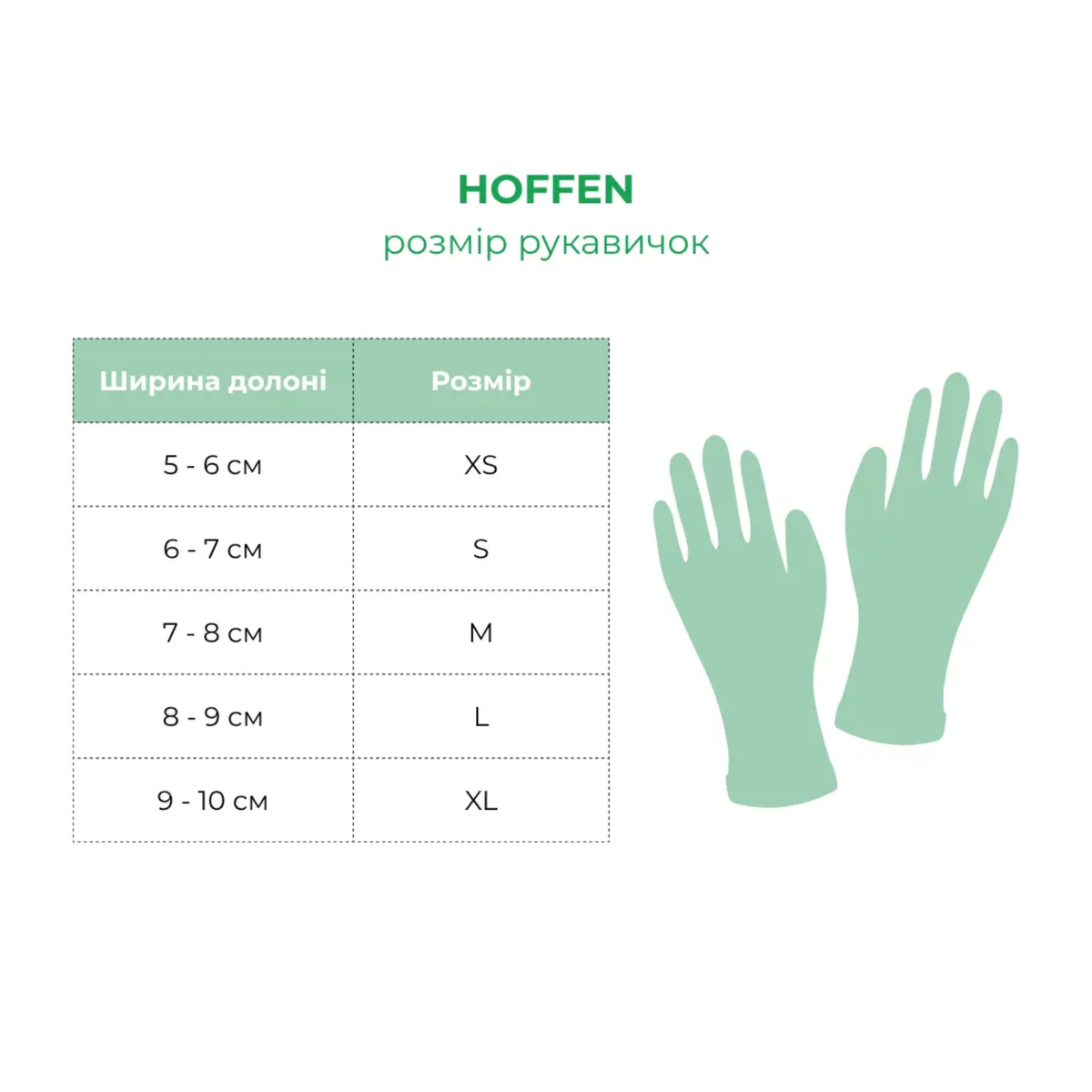Рукавички нітрілові рожеві HOFFEN (3,5 г) XS 100 шт