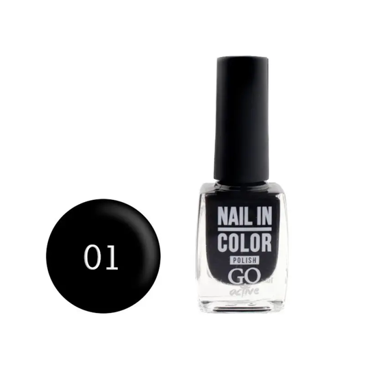 Лак для нігтів Go Active Nail in Color №001, 10мл