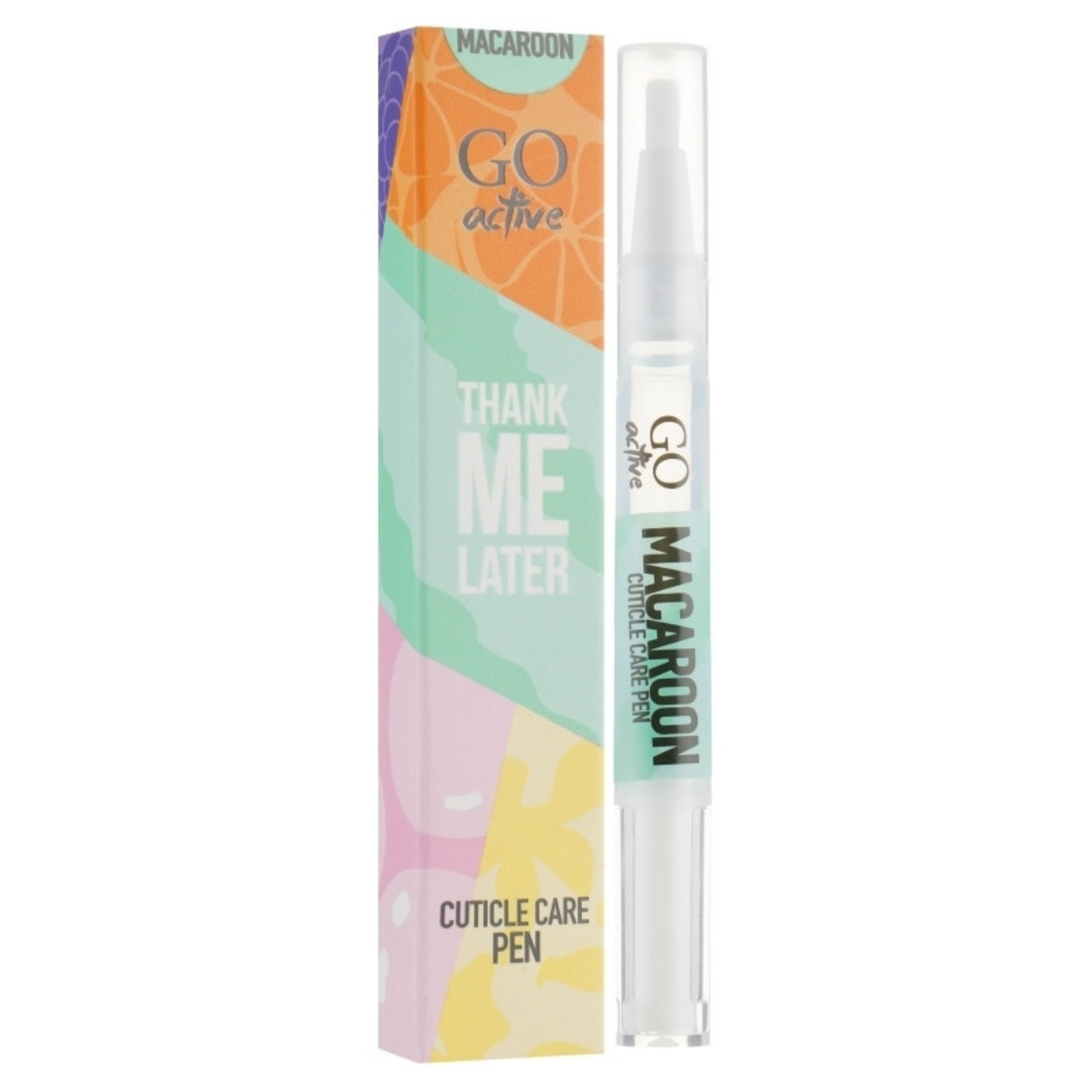 Олія для кутикули в ручці Go Active Cuticle Oil Macarron, 2.5мл