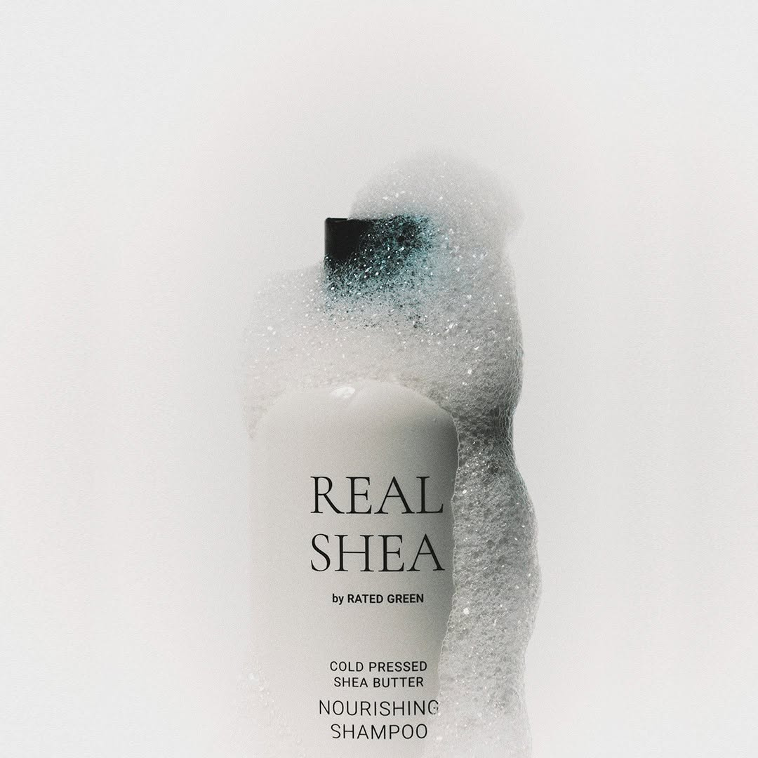 Шампунь живильний з маслом ши REAL SHEA Rated Green 400 мл