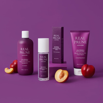 Шампунь захист фарбованого волосся з екстрактом сливи REAL PRUNE Rated Green 400 мл
