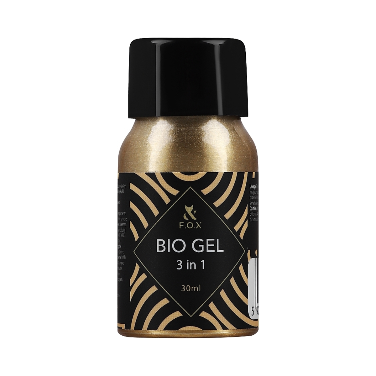 Біо-гель прозорий Bio Gel 3 in 1 Base Top Builder FOX 30 мл