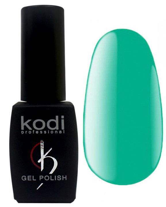 Гель-лак для нігтів Kodi Professional "Aquamarine" №AQ020 Морський зелений (емаль) 8 мл