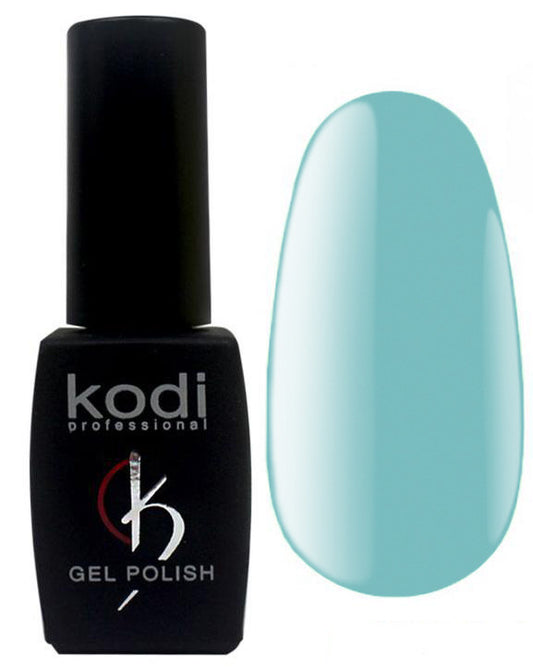 Гель-лак для нігтів Kodi Professional "Aquamarine"  №AQ035 Блакитний (емаль) 8 мл