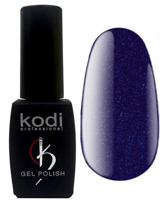Гель-лак для нігтів Kodi Professional "Blue" №B020 Темно-синій з шимером 8 мл