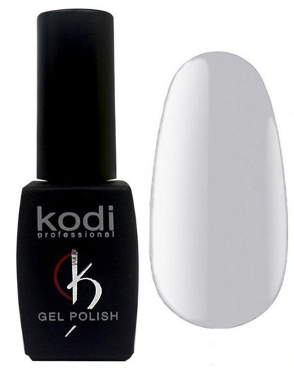 Гель-лак для нігтів Kodi Professional "Black&White" №BW040 Світло-сірий з легким оливковим підтоном (емаль) 8 мл