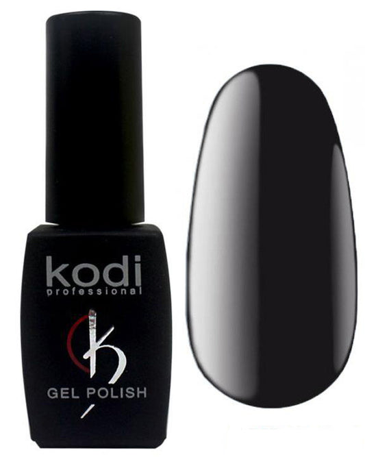 Гель-лак для нігтів Kodi Professional "Black&White" №BW100 Чорний (емаль) 8 мл