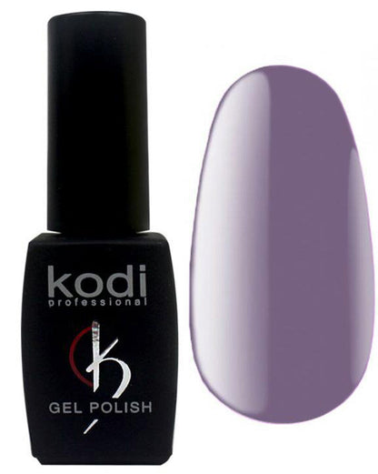 Гель-лак для нігтів Kodi Professional "Lilac" №LC020 Попелясто-пурпуровий (емаль) 8 мл