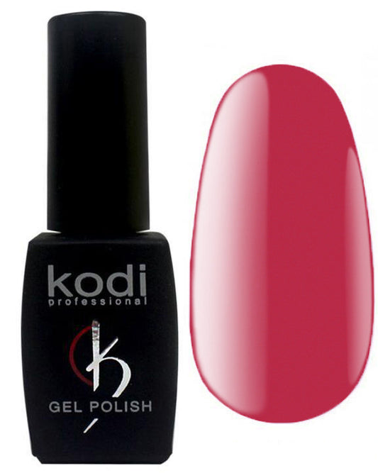 Гель-лак для нігтів Kodi Professional "Pink" №P130 Червоно-рожевий (емаль) 8 мл