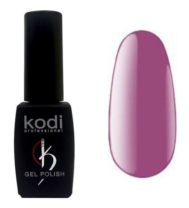 Гель-лак для нігтів Kodi Professional "Violet" №V090 Запилючена фукусія (емаль) 8 мл