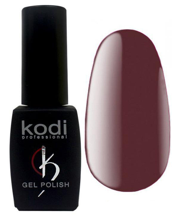 Гель-лак для нігтів Kodi Professional "Wine" №WN070 Червоно-коричневий (емаль) 8 мл