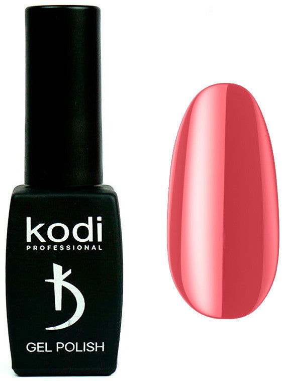 Гель-лак для нігтів Kodi Professional "Autumn" №LCA10 Карміновий-червоний відтінок (емаль) 8 мл